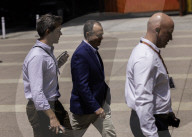 Los Angeles Mayor Karen Bass Addresses Press After Border Patrol Officers Arrest A Delivery Driver Outside Gavin Newsom's Press Conference