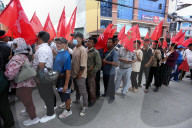 Nepal Communist Party Rally Against US Grant Project MCC