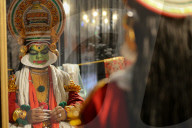 Indian Performers Stage Kathakali Dance In Nepal On 79th Independence Day Of India