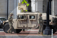 National Guard Troops At Union Station