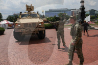 National Guard Troops At Union Station