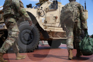 National Guard Troops At Union Station