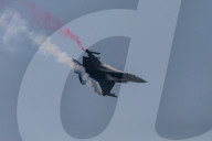 Acrobatic Airshow During Indonesia's 80th Independence Parade