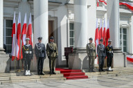 Polish President Nawrocki Confers Generals On Armed Forces Day
