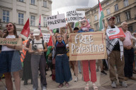 Pro-Palestinian Demonstration In Warsaw, Poland