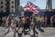 Protests over illegal immigrants being put up in UK hotels