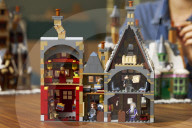 Giant Harry Potter Hogsmeade village LEGO set