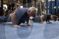 RFK, Jr and Pete Hegseth fitness check with troops