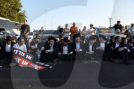 Ultra Orthodox Jewish Men Protest Against Recruitement Bill