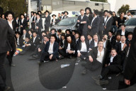 Ultra Orthodox Jewish Men Protest Against Recruitement Bill