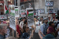 Famine Protest at Israeli Embassy London