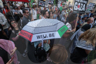 Famine Protest at Israeli Embassy London