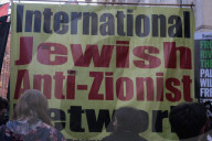 Famine Protest at Israeli Embassy London