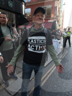 Famine Protest at Israeli Embassy London