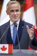 Donald Tusk - Mark Carney Meeting In Warsaw