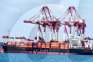 China Shandong Qingdao Port Container Transportation