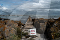 Hurricane Erin's Swell Hits The French Coast