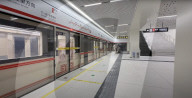 Metro station and train for cats