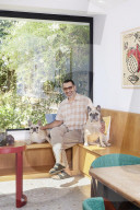 At home with Chef and author Sami Tamimi.
