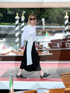 PEOPLE - Venedig Filmfestival:  Ankünfte am Pier des Excelsior Hotels -Cate Blanchett