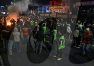 People Protest Against Indonesian Government After Motorcycle  Taxi Death