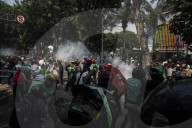 Demonstration In Jakarta, Indonesia