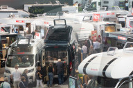 Caravan Trade Fair In Dueseldorf