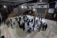 Medical Treatment For Protesters In Bandung