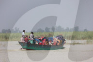 Travelling Through Marshland In Bangladesh