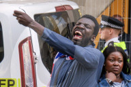 Migrant Hotel Protests Canary Wharf