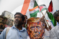 Left Organizations Protest Rally In Kolkata In Solidarity With Palestine