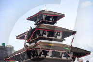 Preparations For Indra Jatra 2025 In Kathmandu, Nepal