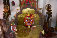 Preparations For Indra Jatra 2025 In Kathmandu, Nepal