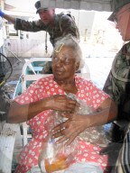 US National Guard deployed to New Orleans after Hurricane Katrina
