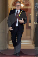 Prime Minister Kier Starmer Leaving For PMQs