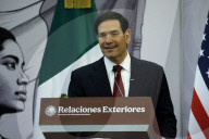 US Secretary Of State Marco Rubio Meets Whit Mexico’s Foreign MinsiterJuan Ramon De La Fuente