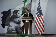 US Secretary Of State Marco Rubio Meets Whit Mexico’s Foreign MinsiterJuan Ramon De La Fuente