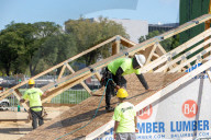 Example Homes Are Erected On The National Mall Ahead Of The Housing And Urban Development Innovative Housing Showcase