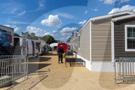 Example Homes Are Erected On The National Mall Ahead Of The Housing And Urban Development Innovative Housing Showcase