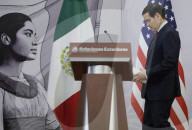 Marco Rubio, Secretary Of State In The United States, Meets With Juan Ramón De La Fuente, Secretary Of Foreign Affairs Of Mexico