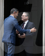 Kier Starmer Greets PM Pedro Sanchez, to No.10
