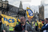 Parliament Security Staff Picket Line