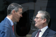 Kier Starmer Greets PM Pedro Sanchez, to No.10