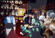 Michael Jackson with alleged child abuse victim, Wade Robson