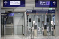 Border Control At Dusseldorf Airport