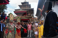 Indra Jatra Festival Starts In Kathmandu, Nepal