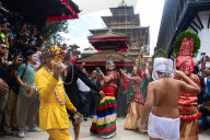 Indra Jatra Festival Starts In Kathmandu, Nepal
