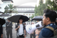 Protest Action In Bandung