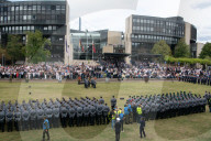 German Bundeswehr New Recruits Swearing In Ceremony In Duesseldorf