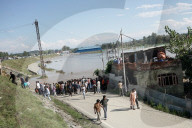 Flood Alarm Sounded In Kashmir As River Jehlum Breaches To Residential Areas 